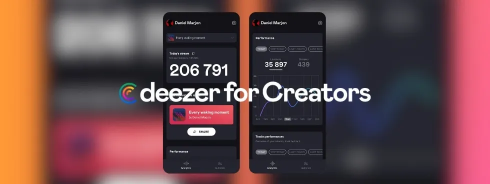 Deezer For Creators (anciennement Deezer Backstage)