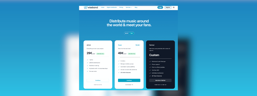 Évolution des offres Wiseband
