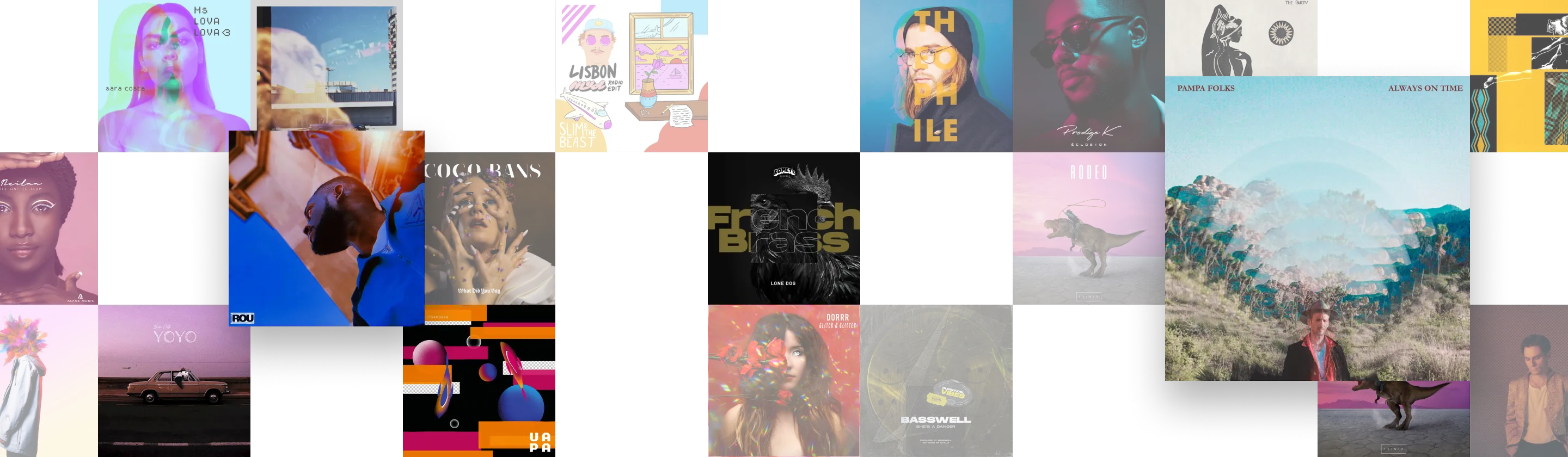 Pochette d'albums
