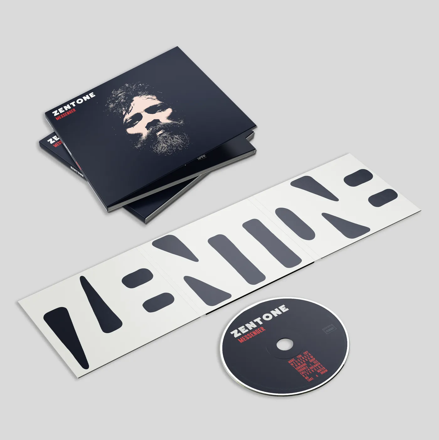 Maquette digisleeve CD Zentone