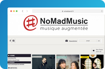 page band.fm nomadmusic
